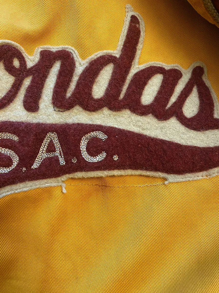 1950's Reversible Anaconda Varsity Jacket