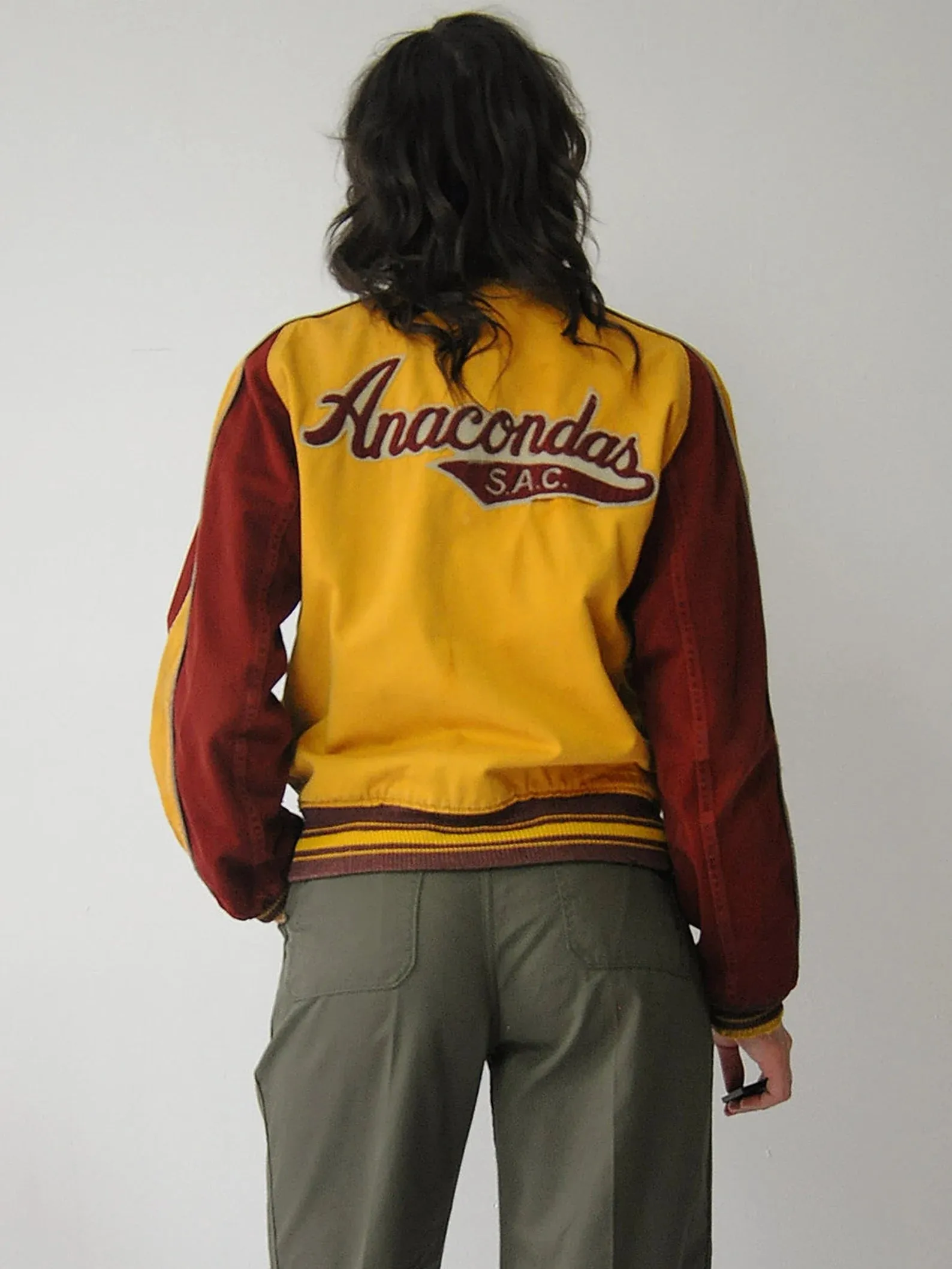 1950's Reversible Anaconda Varsity Jacket