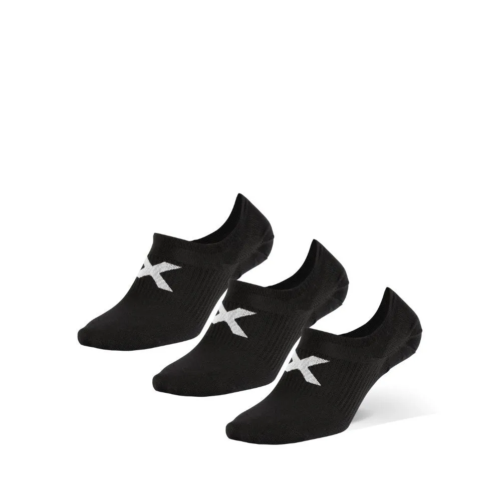 2XU Unisex Unisex Invisible Socks (3-Pack)