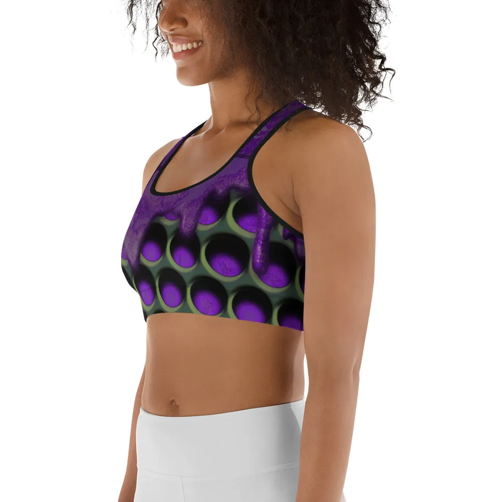 3D Industrial Print Sports Bra