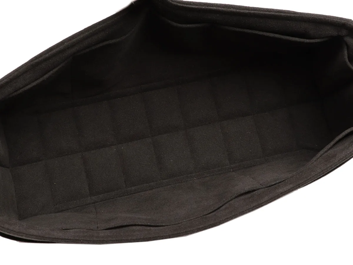 7 Rue Paradis Black Alcantara Bag Insert for Kelly 32