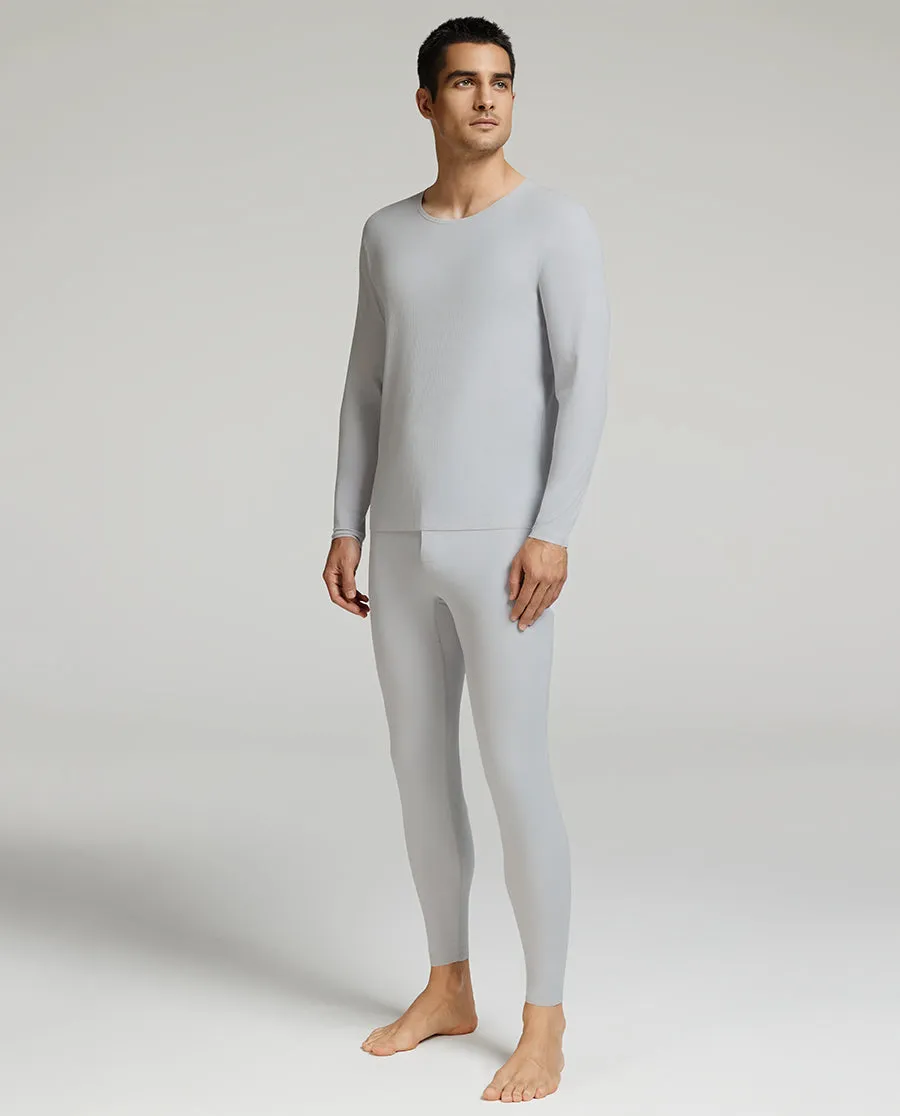 Aimer Men Crew Neck Thermal Underwear Set