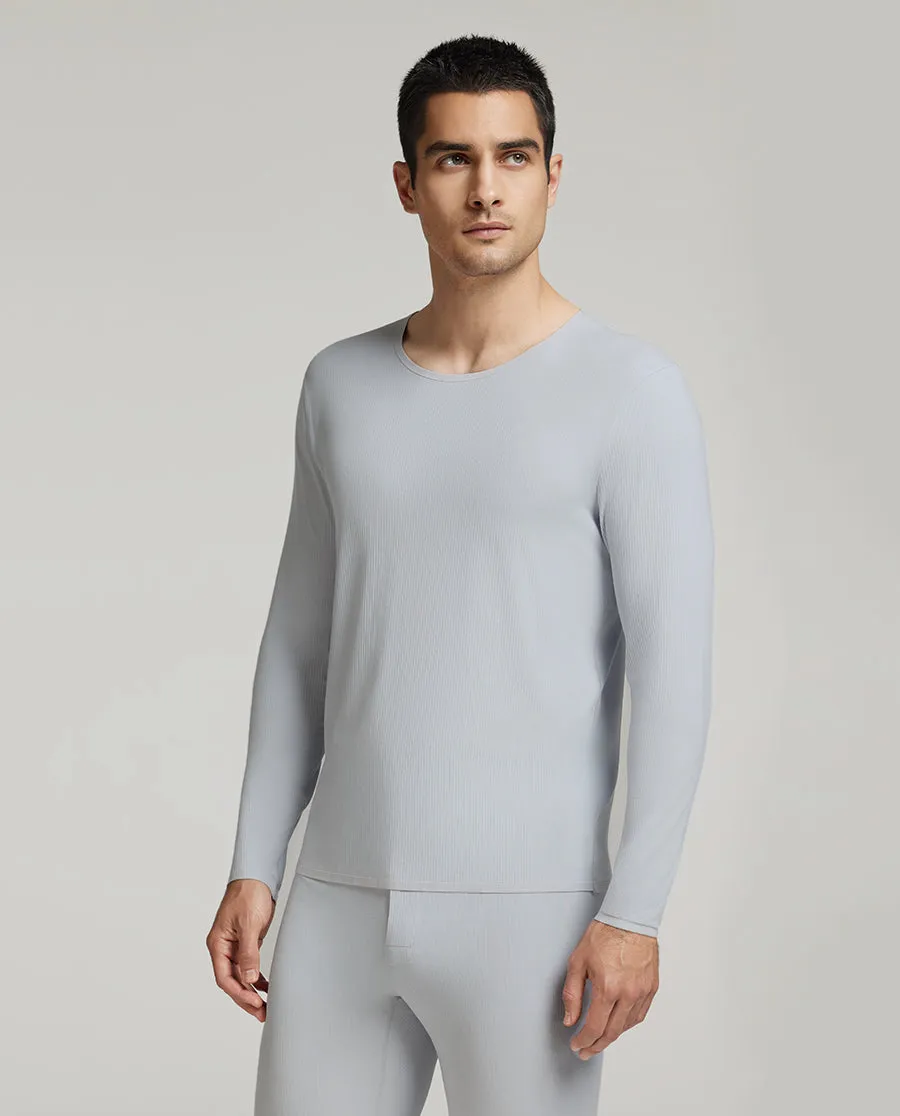 Aimer Men Crew Neck Thermal Underwear Set