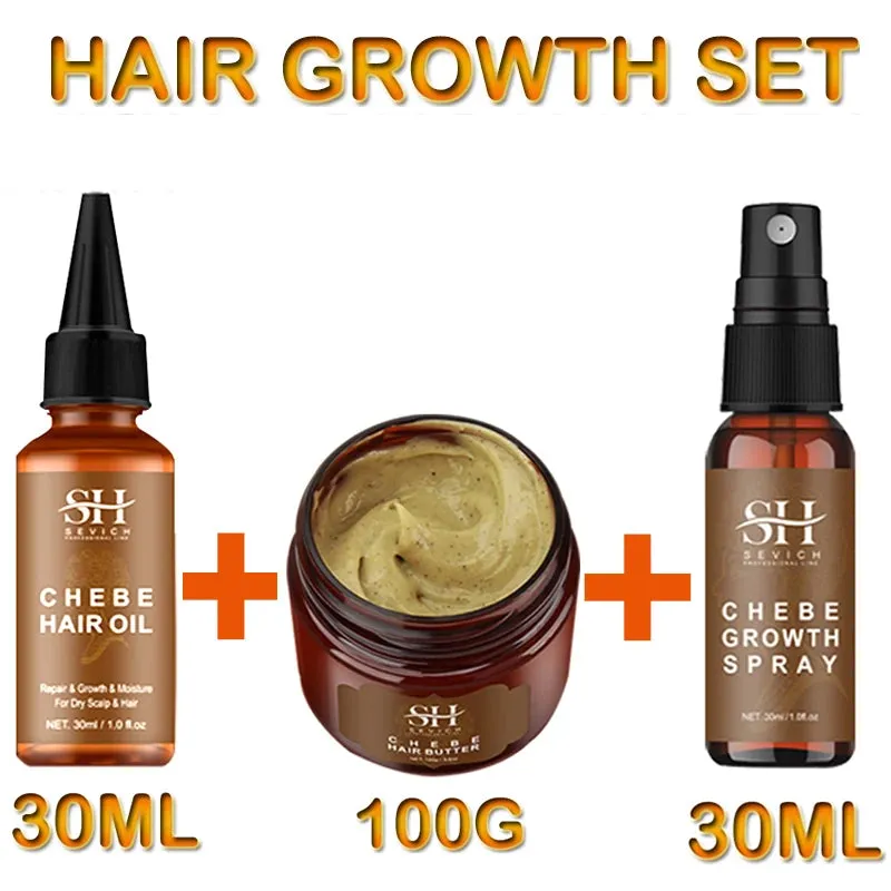 All Chebe Product Crazy Hair Growth Oil African Traction Alopecia Chebe Powder Serum Edges Anti Hair Loss Treatment Spray Sevich