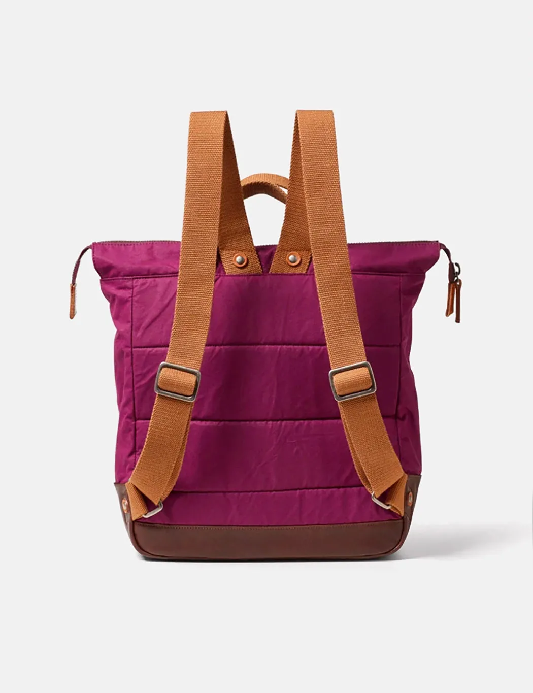 Ally Capellino Frances Hybrid Waxy Rucksack - Plum