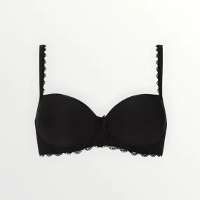 Amorous Demi Spacer Bra | Black