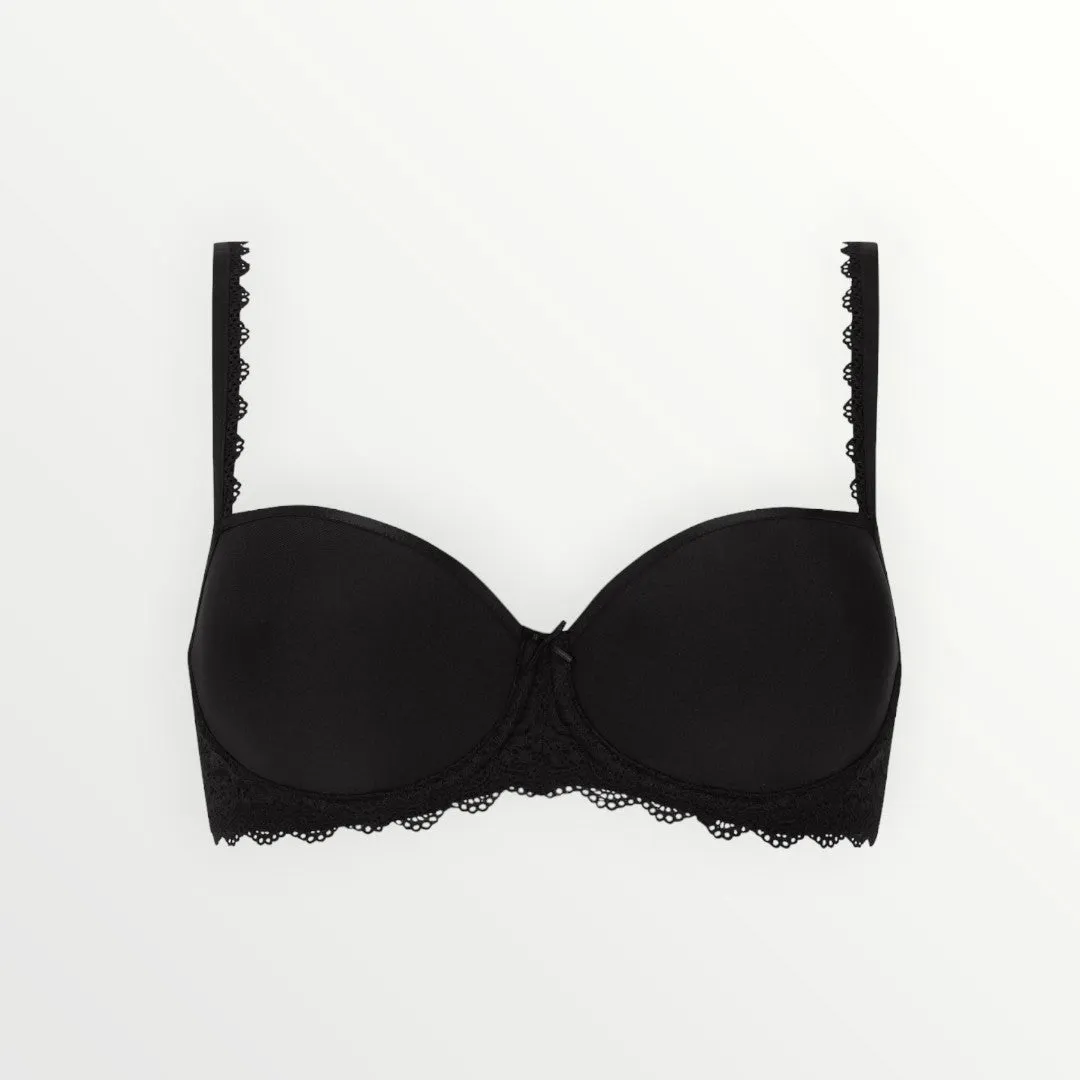 Amorous Demi Spacer Bra | Black