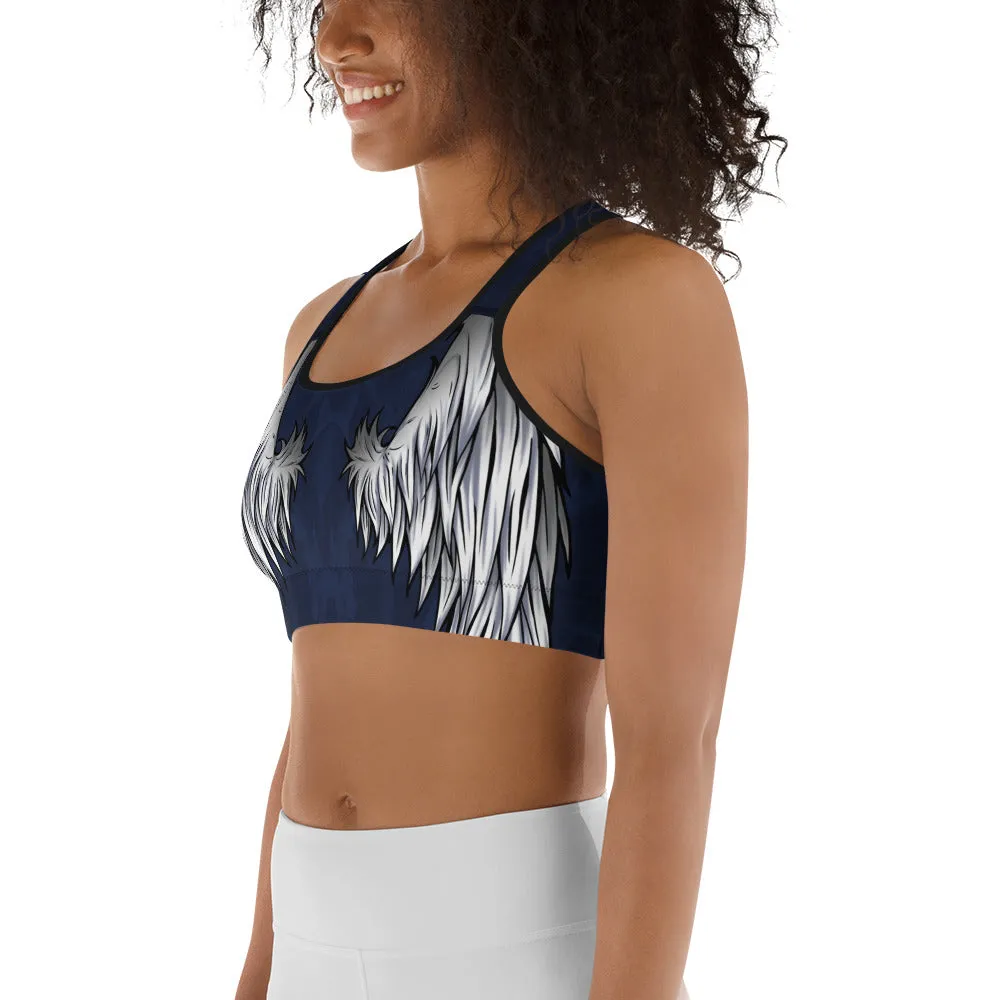 Angel Wings Sports Bra