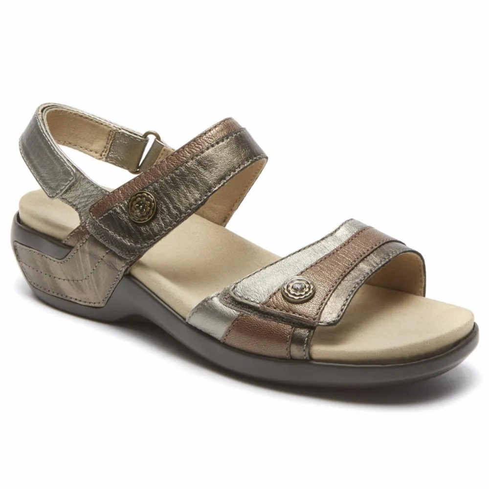 Aravon POWER COMFORT SANDALS KATHERINE METALLIC/MULTI