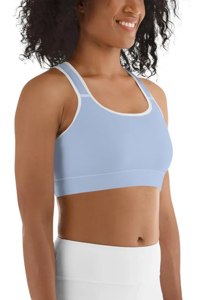 Baby Blue Sports Bra