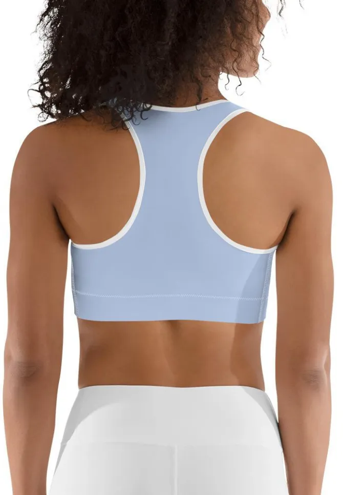 Baby Blue Sports Bra