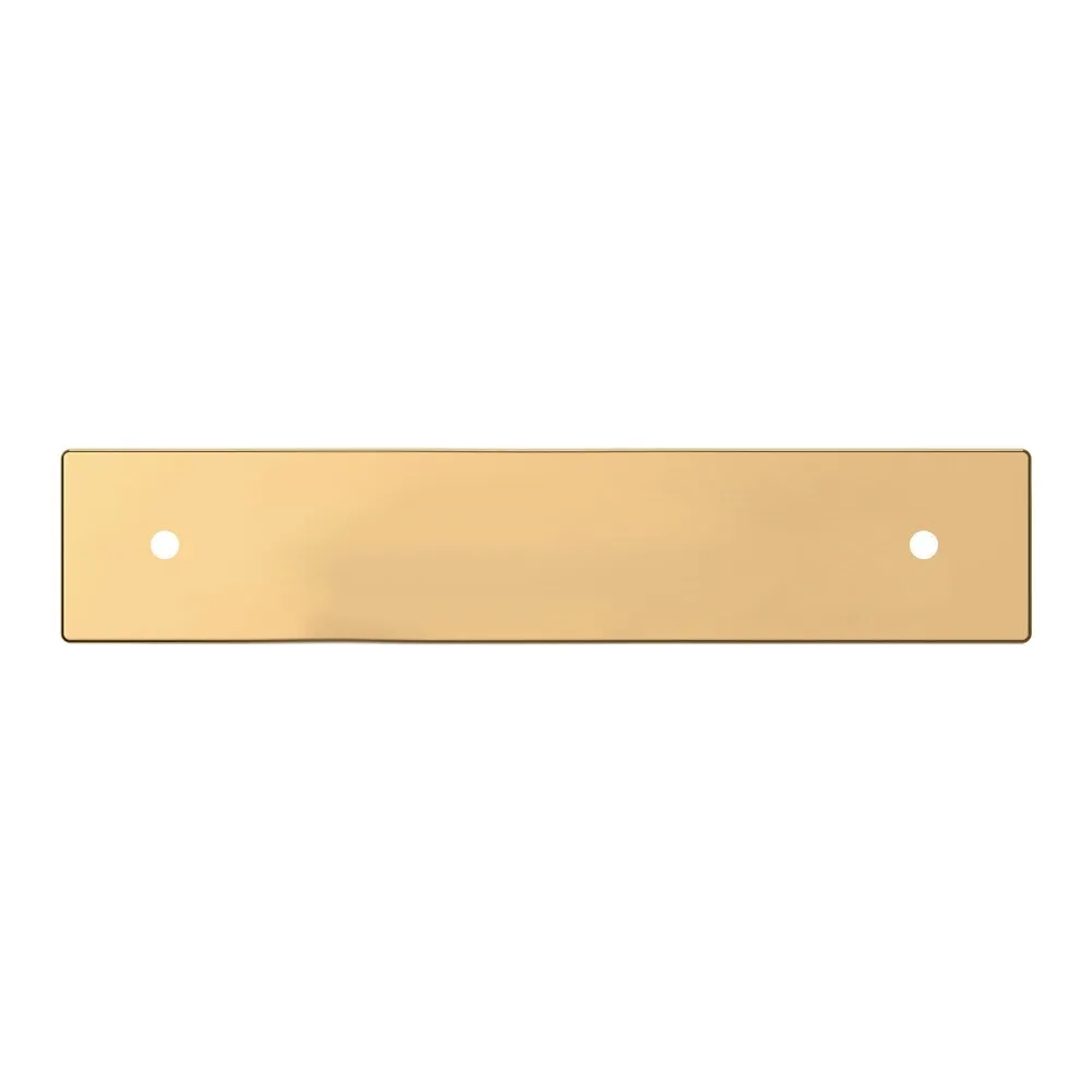 Baldwin - Estate Collection - Cabinet Hardware - Contemporary Back Plate