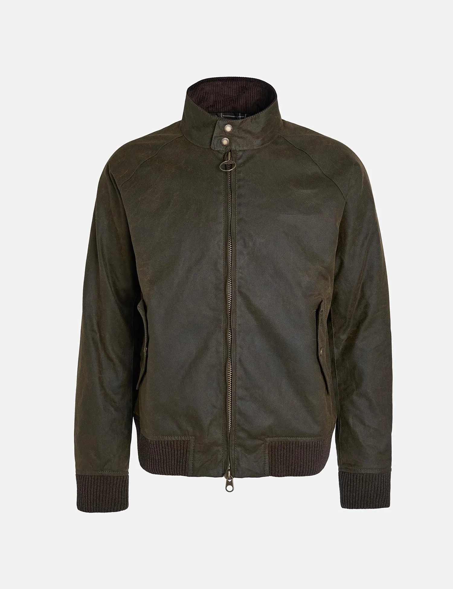 Barbour x Baracuta G9 Porton Wax Jacket - Olive Green