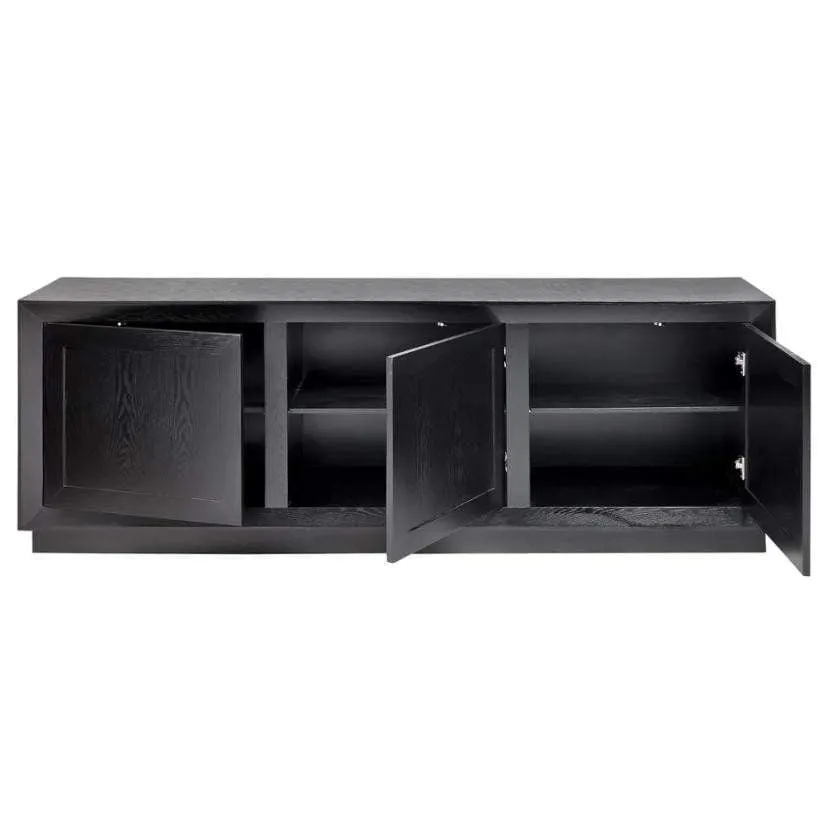 Bayview 3-Door Black Buffet