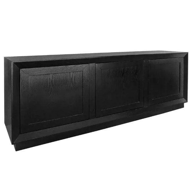 Bayview 3-Door Black Buffet