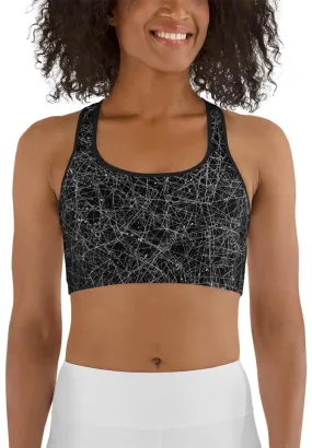 Blurred Lines Sports Bra