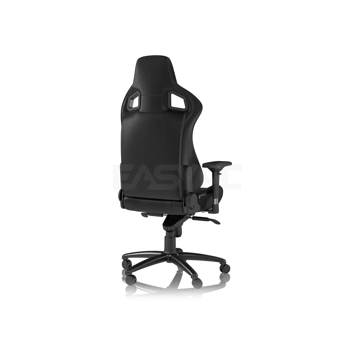 Brand New Noblechairs Epic Gaming Chair Black Real Leather Luxury Real Leather Gaming Chair, Superior ergonomics, 4D armrest, can hold up to 265 lbs, Award-winning brand/ Black/ White 10KEN