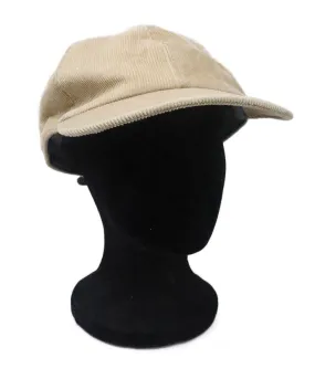 Brunello Cucinelli Beige Corduroy Hat