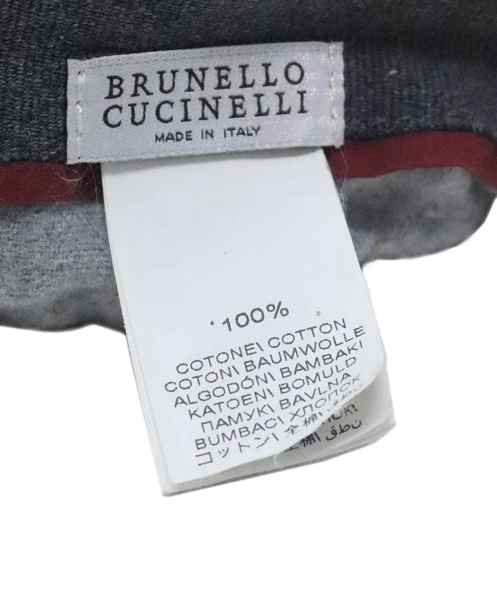 Brunello Cucinelli Beige Corduroy Hat