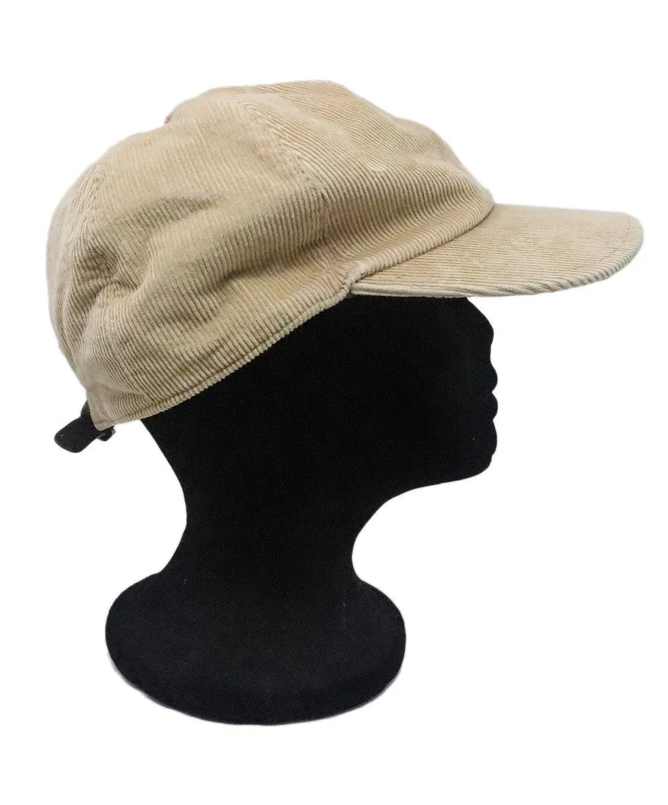 Brunello Cucinelli Beige Corduroy Hat