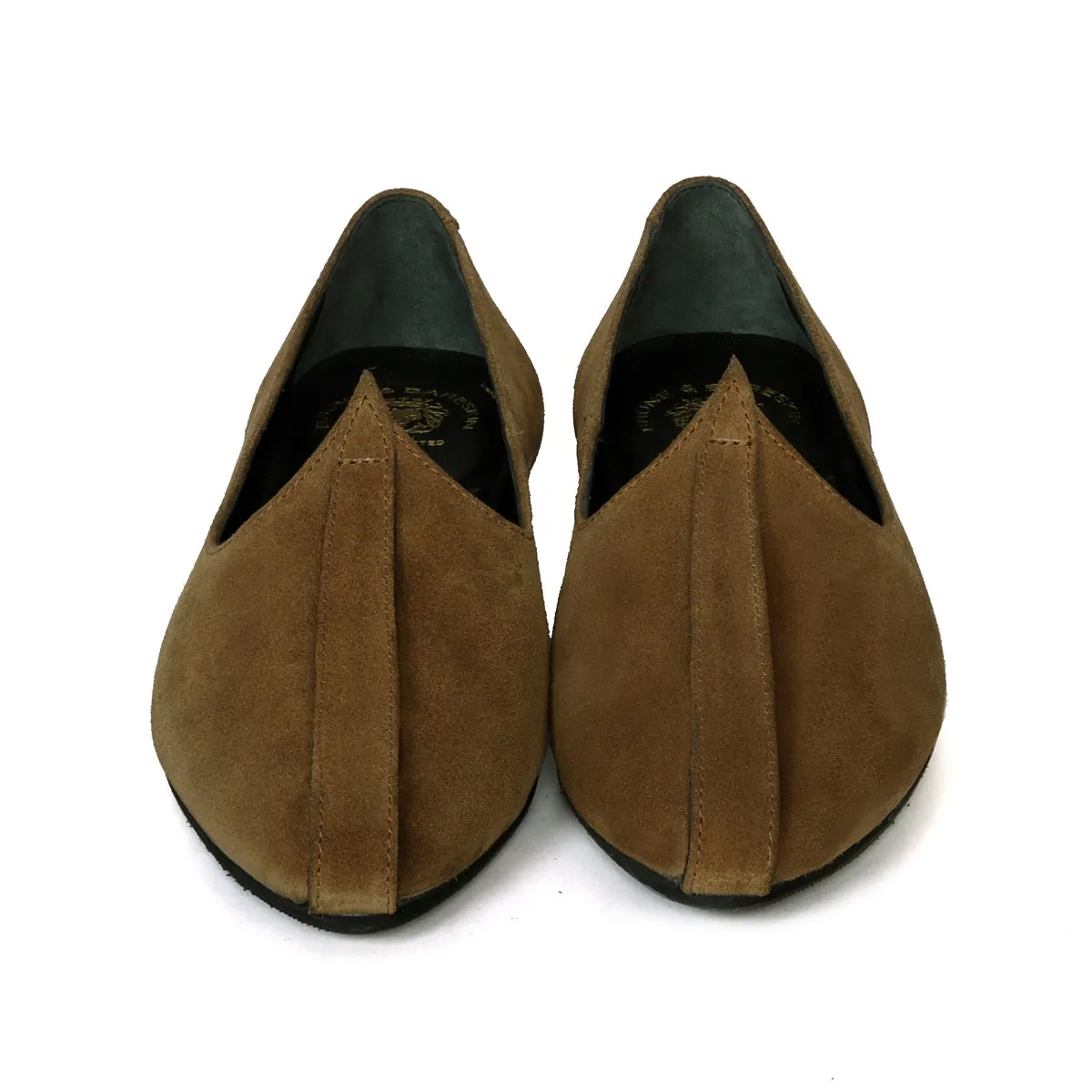 Camel Jalsa Jutti in Suede Leather