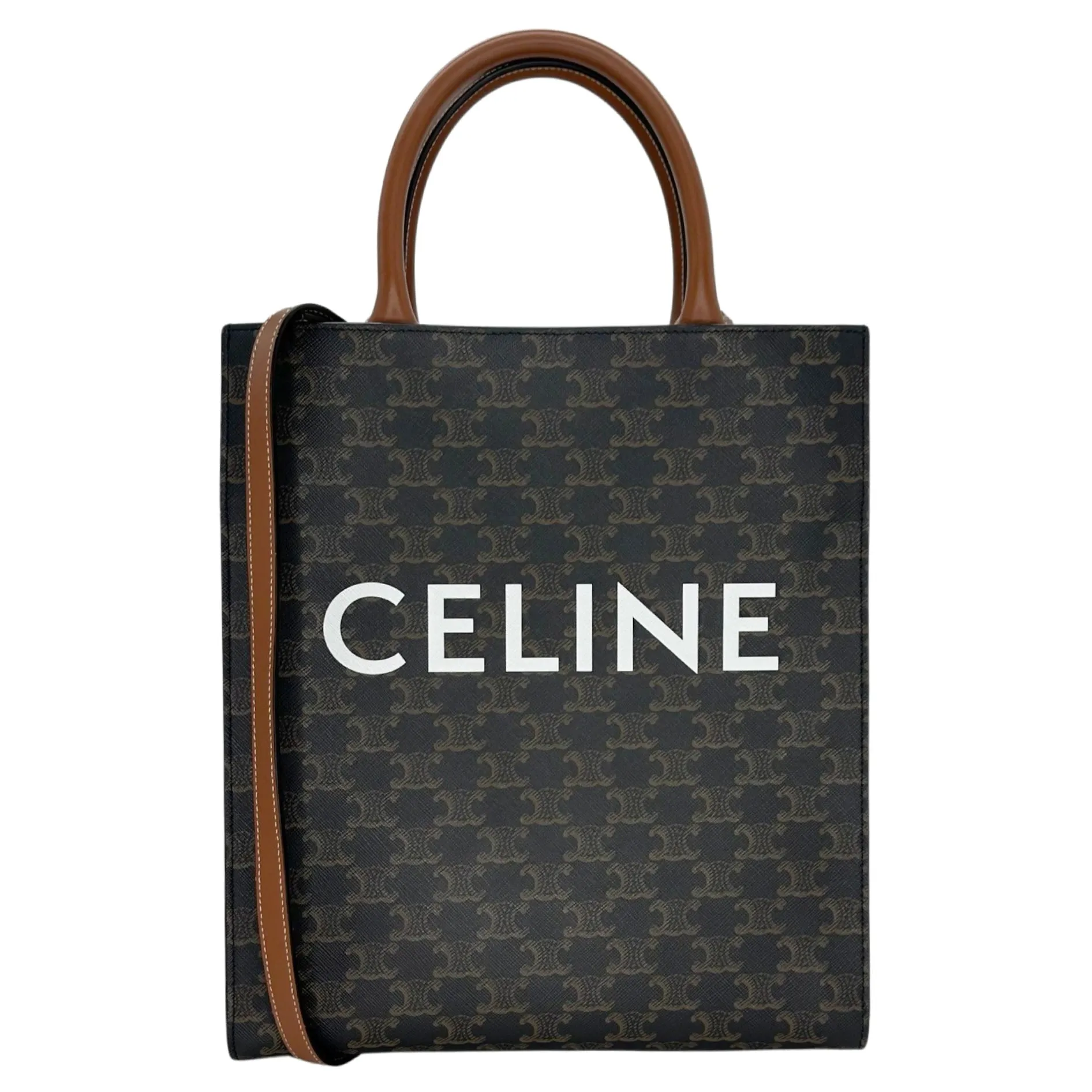 CELINE: Triomphe Cabas Vertical Small Tote