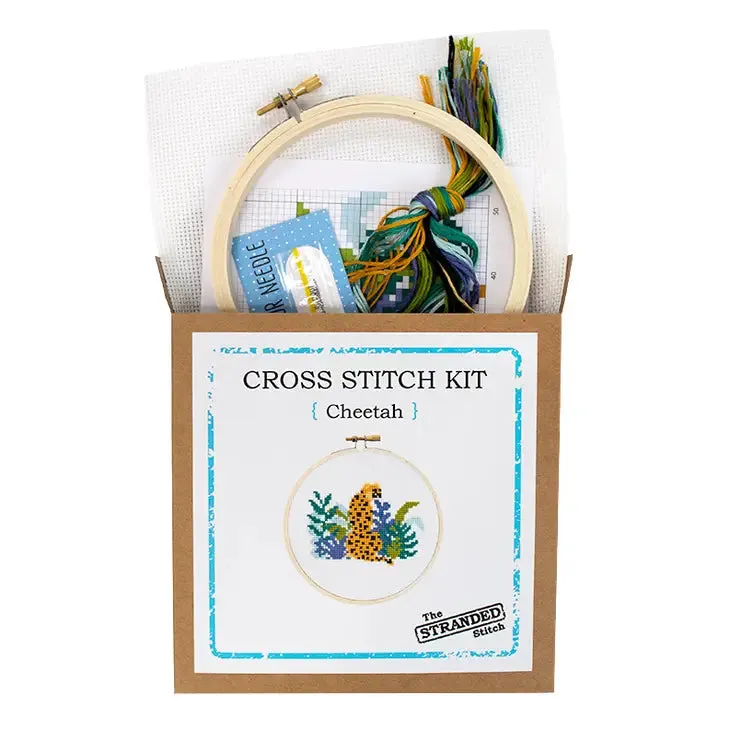 Cheetah Cross Stitch Kit