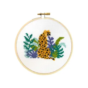 Cheetah Cross Stitch Kit