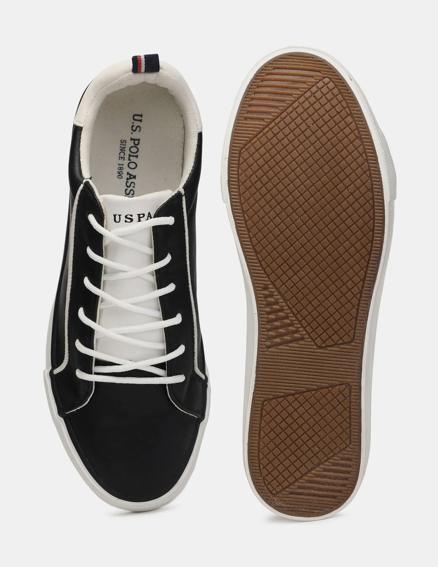 Contrast Sole Cushioned Apollo Sneakers