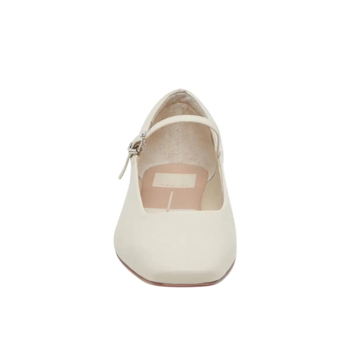 Dolce Vita Women's Reyes Ballet MJ Ivory Leather