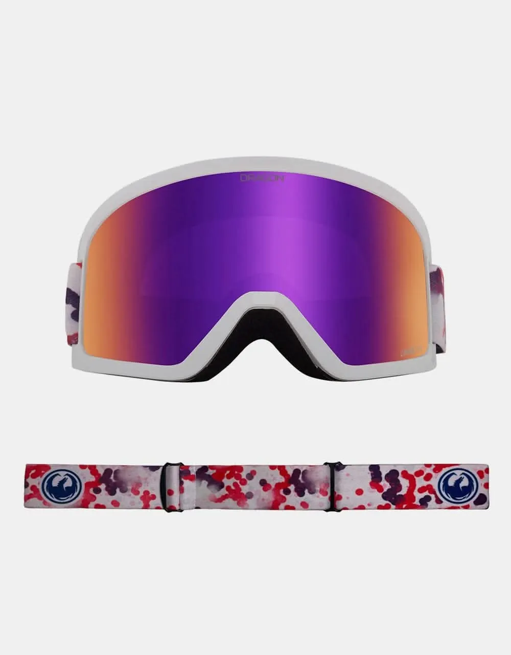 Dragon DX3 OTG Snowboard Goggles - Koi Lite/LUMALENS Purple Ion