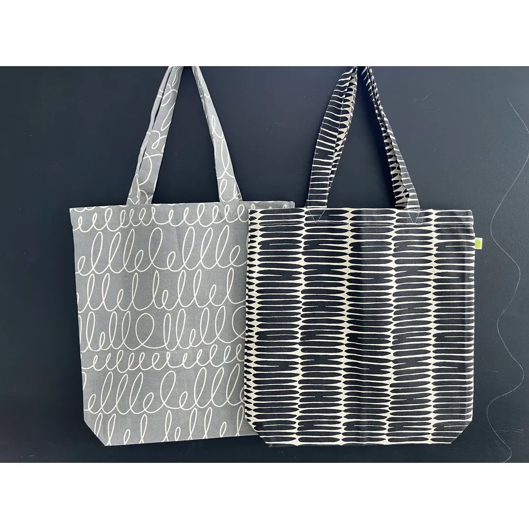 Easy Tote Bag - Basket Black