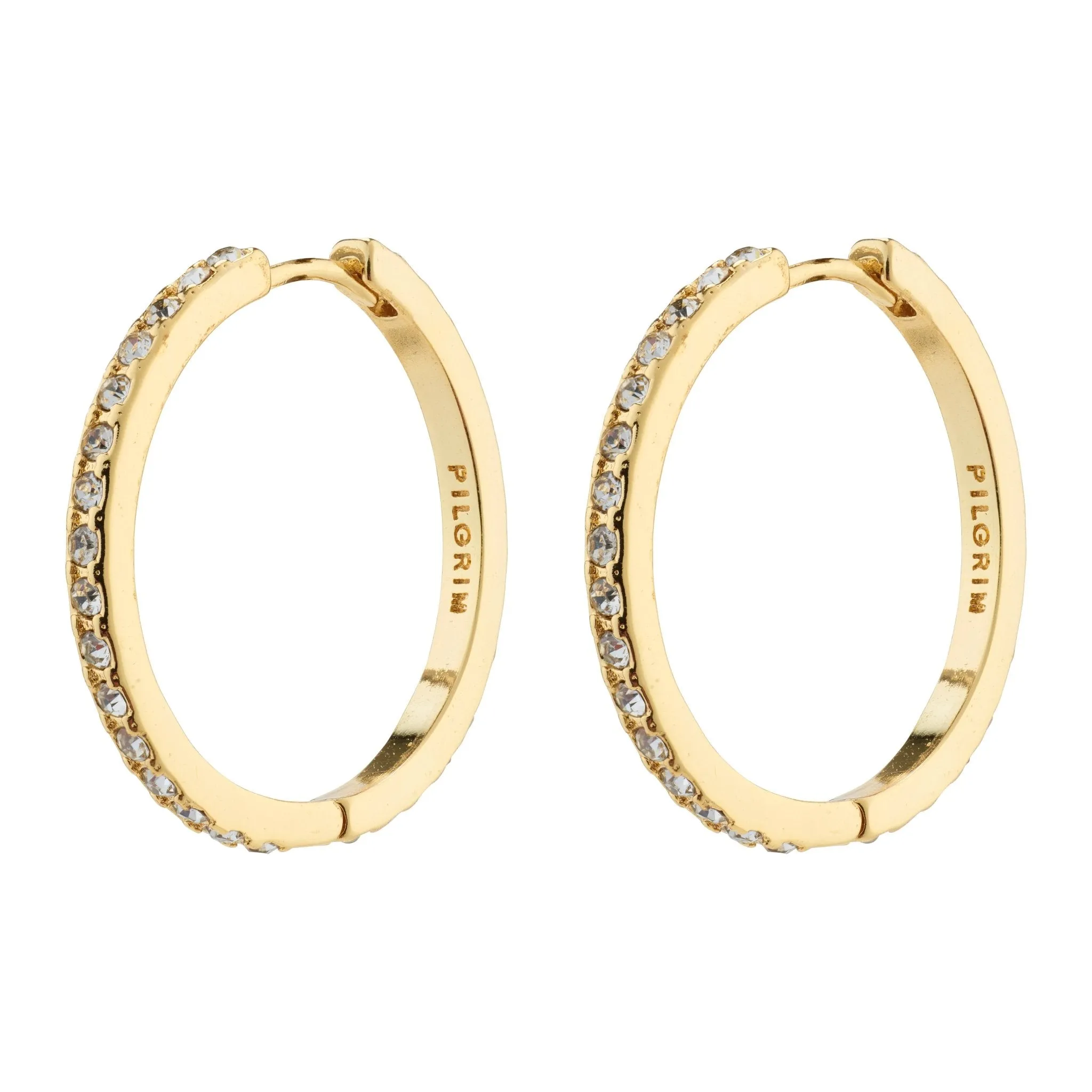 Ebna Maxi Crystal Hoops