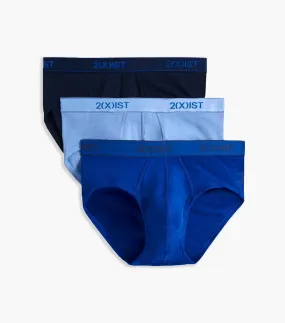 Essential Cotton No-Show Brief 3-Pack