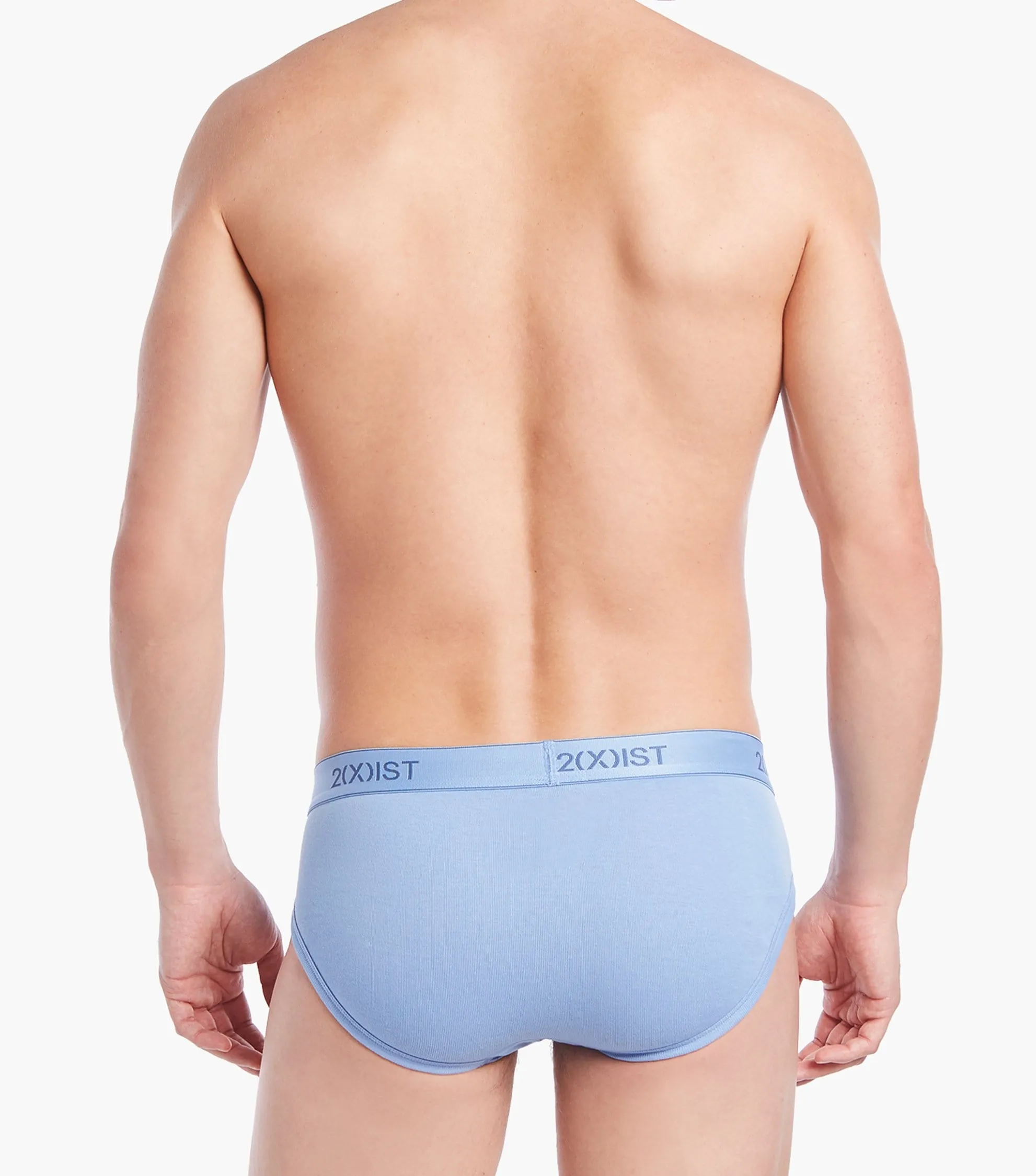 Essential Cotton No-Show Brief 3-Pack