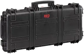 Explorer Cases 31 RED Gun Case with Double Layer Convoluted Foam (Black)