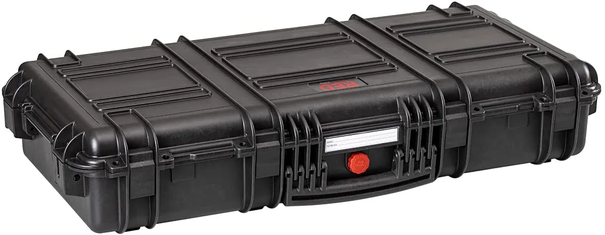 Explorer Cases 31 RED Gun Case with Double Layer Convoluted Foam (Black)