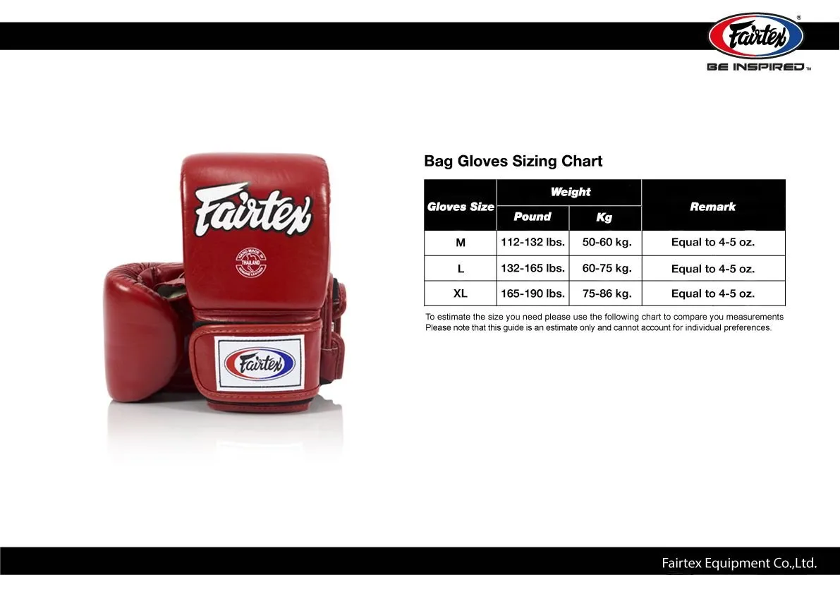 Fairtex CROSS TRAINER BOXING & BAG GLOVES TGT7 Blue