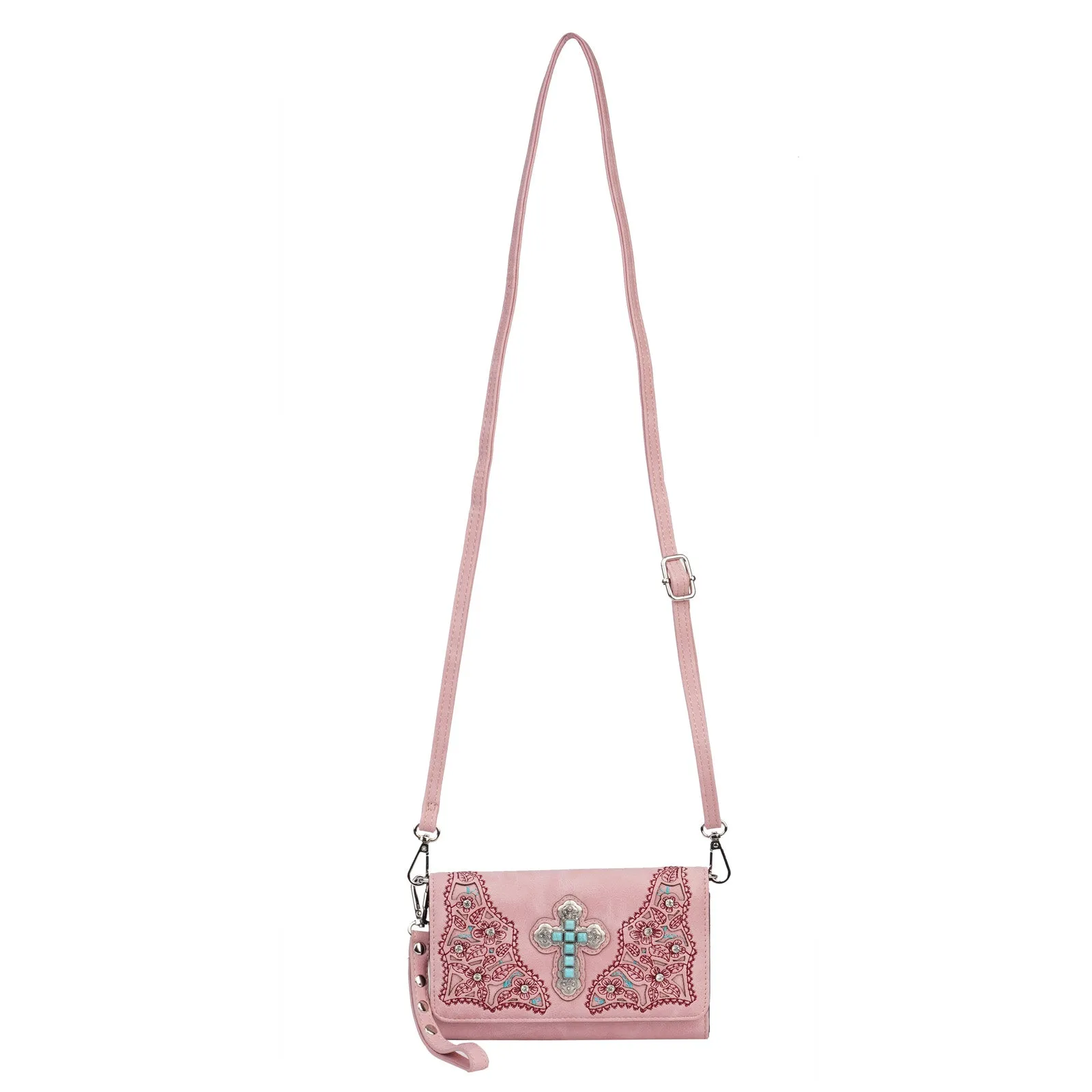 FIO-017 Montana West  Spiritual Collection Wallet/Crossbody