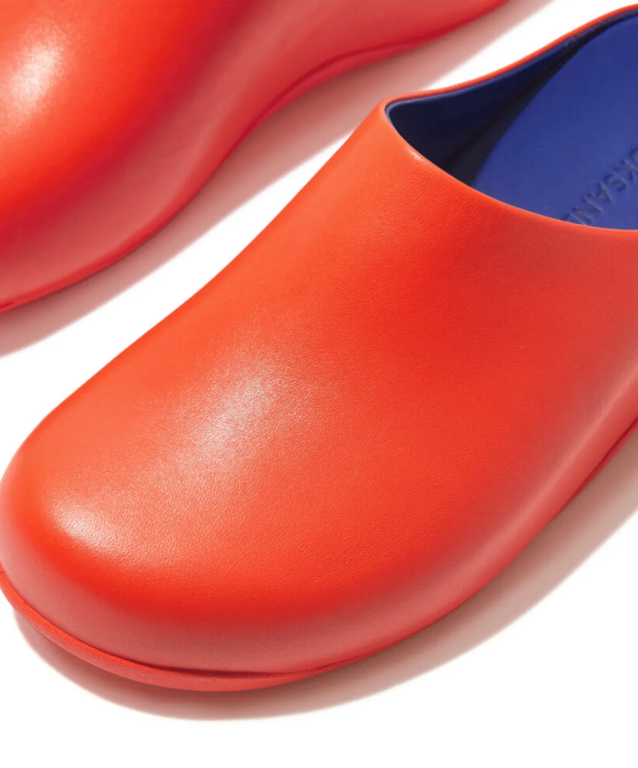 Fitflop Shuv x Roksanda Leather Clog Tangerine