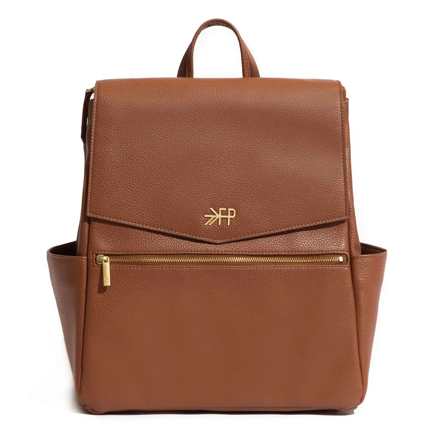 Freshly Picked Classic Diaper Bag - Cognac