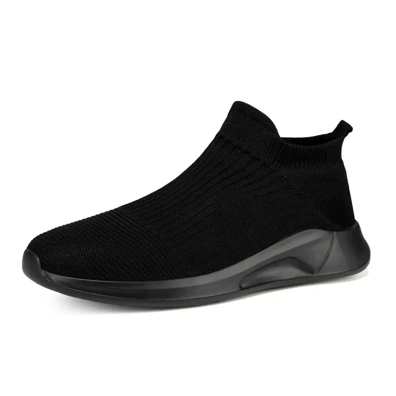 GRW Orthopedic Men Shoes Breathable Walking Slip-on Sock Gym Casual Shoes