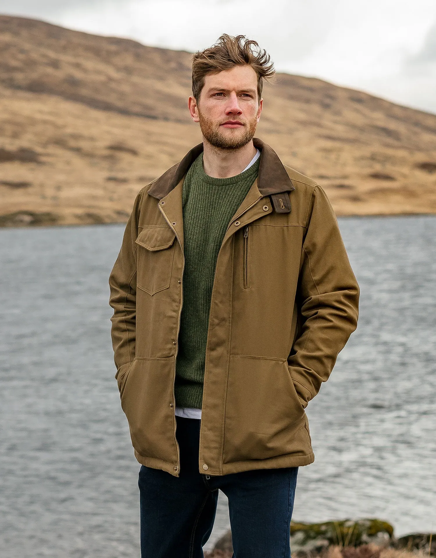 Hoggs of Fife Stewarton Canvas Coat