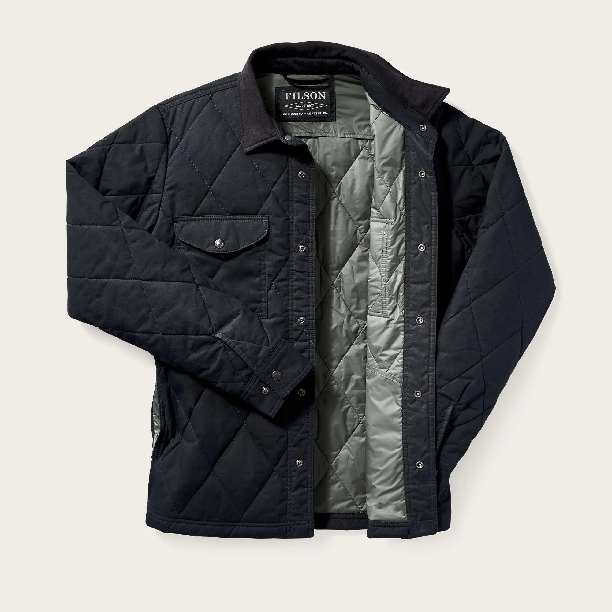 HYDER QUILTED JAC SHIRT