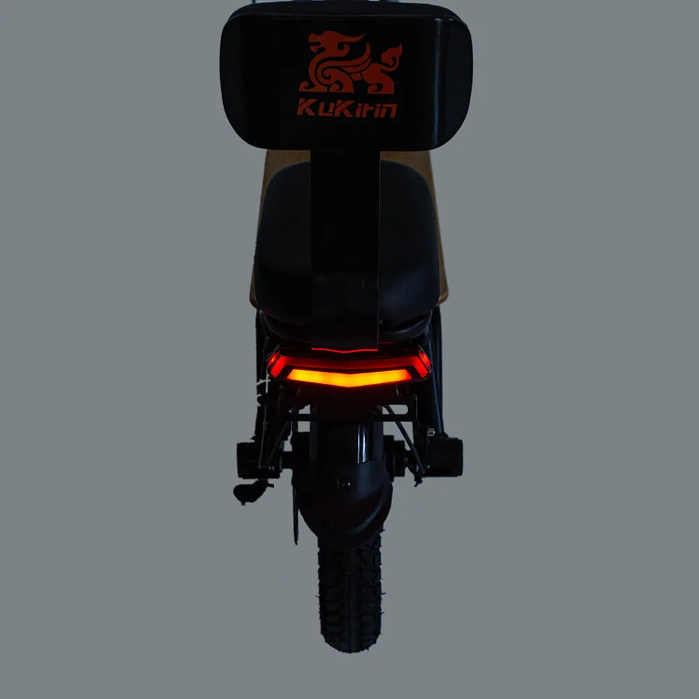 KuKirin C1 Pro Electric Scooter with Seat 14 Off-Road Tires 500W Motor 48V 26Ah Battery