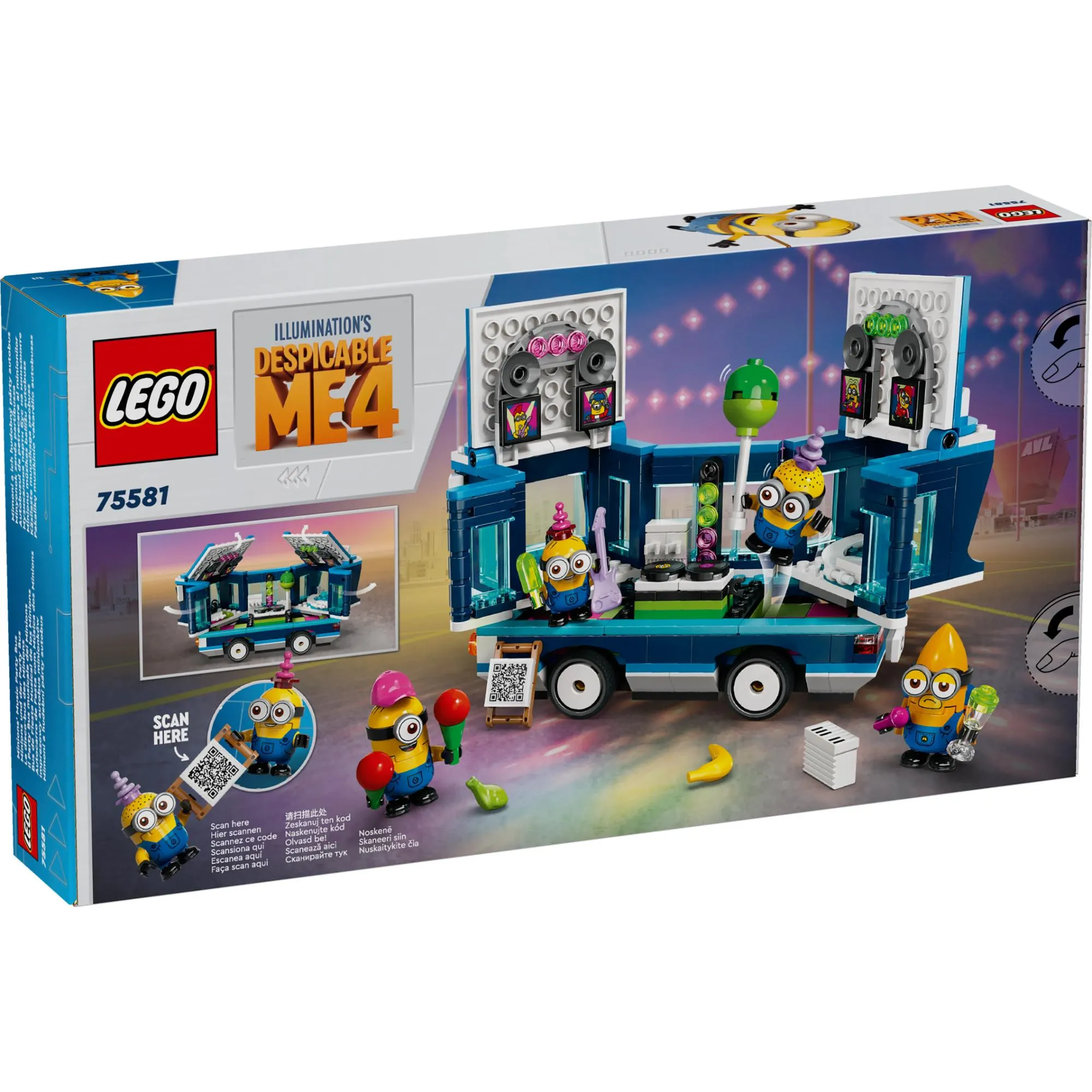 LEGO Despicable Me: Minions' Music Party Bus (75581)