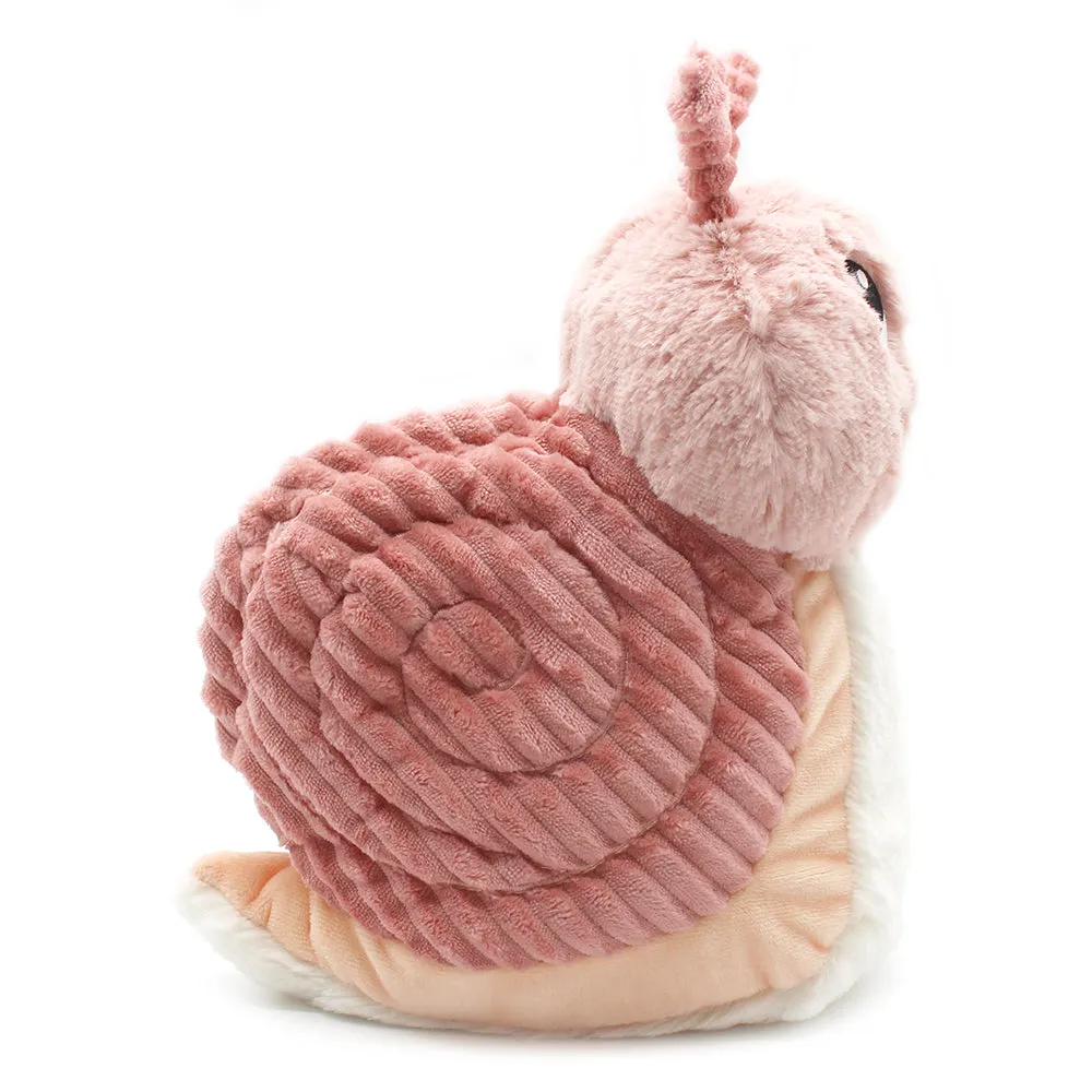 Les Ptipotos Speedou Snail Plush Toy Mom And Her Pink Baby