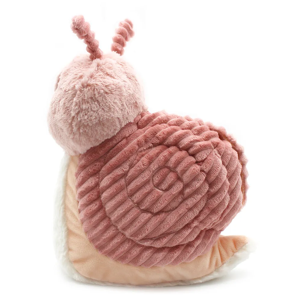 Les Ptipotos Speedou Snail Plush Toy Mom And Her Pink Baby