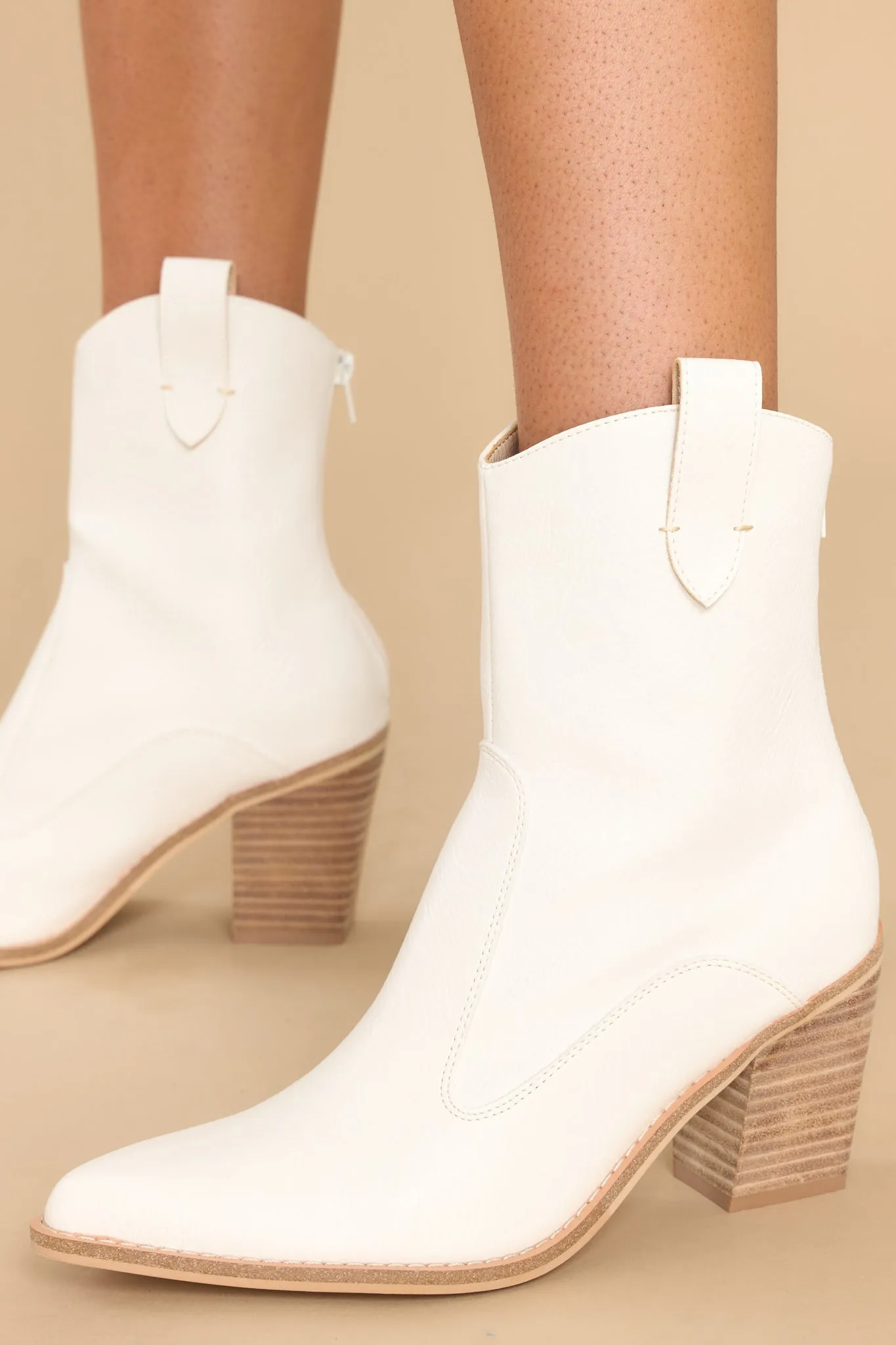 Made For Walking White Boots