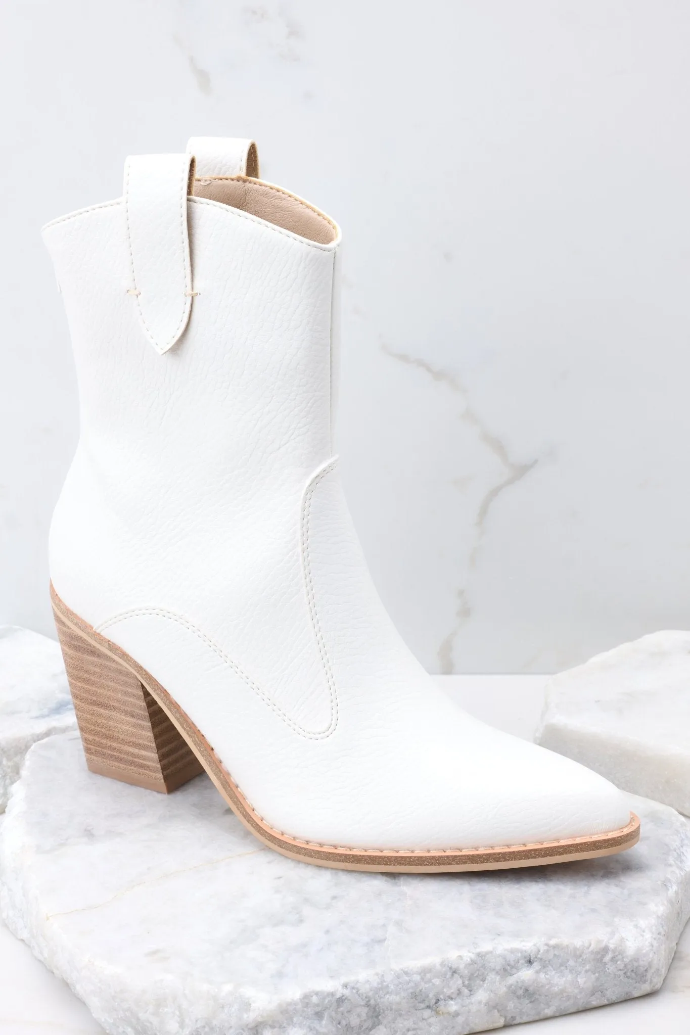 Made For Walking White Boots